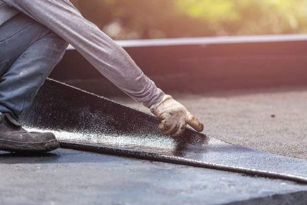 Professional Crawl Space Encapsulation technician working in Vandalia, IL